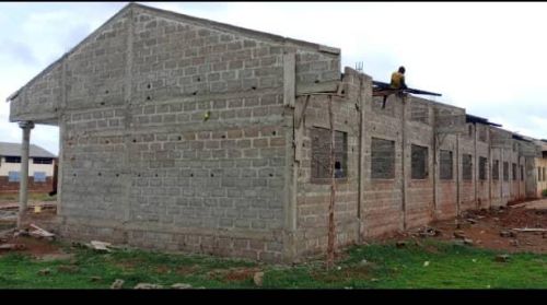 Evolution des travaux : Ecole primaire dans la commune de BOHICON