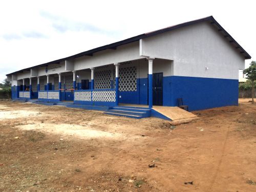 Inauguration d'une école primaire dans la commune de HOUEYOGBE le 01.08.22