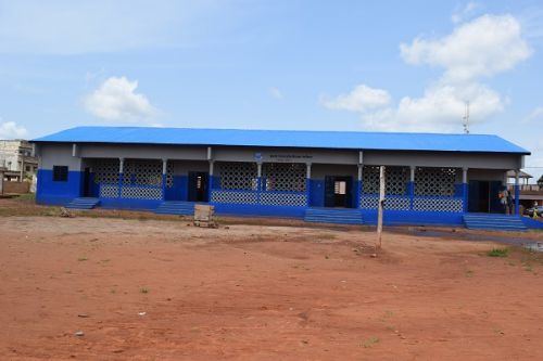 Evolution des travaux : Ecole primaire à Adamé Ahito dans la commune de BOHICON