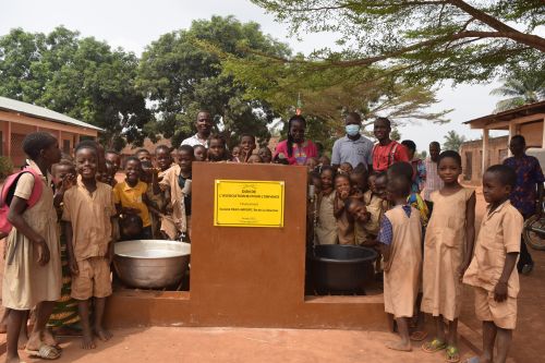 Lancement de 4 puits d'eau dans la commune de ADJOHOUN le 11/02/22