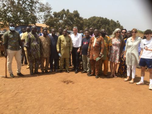 Lancement d'une école primaire à Adamé Ahito dans la commune de BOHICON le 11/02/22