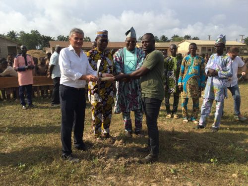 Lancement d'une école primaire à Hozin dans la commune de DANGBO le 30.01.23