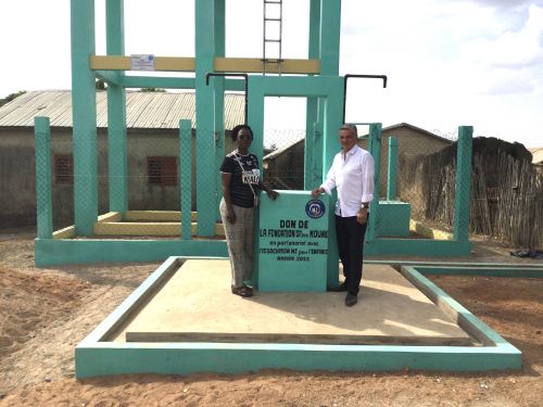 Inauguration de 2 châteaux d'eau à Sinende et Kouandé