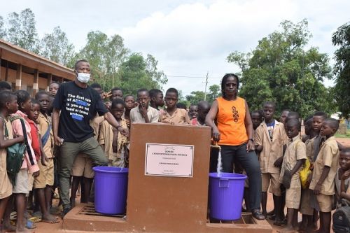 Inauguration officielle de 5 puits d'eau dans la commune de AKPRO MISSERETTE