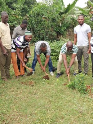 Lancement des travaux pour un château d'eau  et 3 puits à Tolli commune de Come