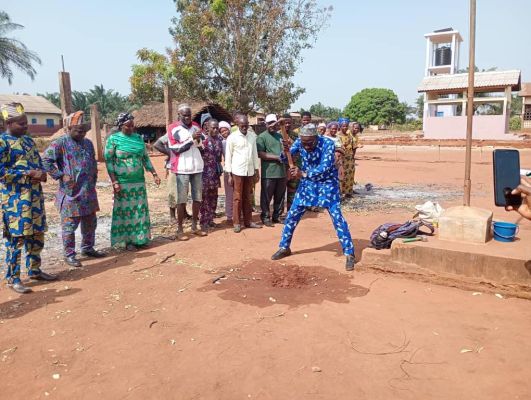 Lancement des travaux à SOKOU-IFANGNI